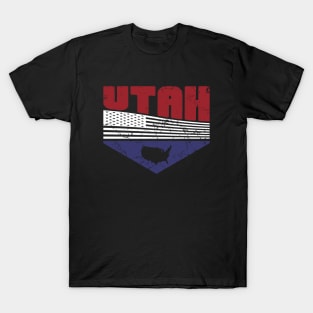 Retro Vintage Utah USA T-Shirt